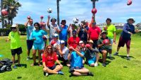youth sports coaches at adaptive sports camp in San Diego